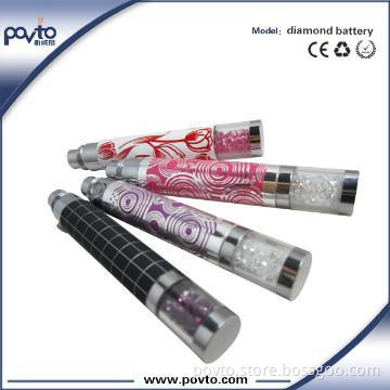 2013 new design e cigarette Diamond Battery with luxury appearance